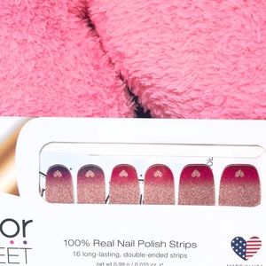 Color Street Work of Fine Heart Nail Strip Set